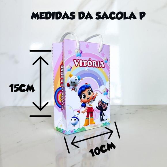 Sacolinha P Vertical Personalizada Homem Aranha Lembrancinha