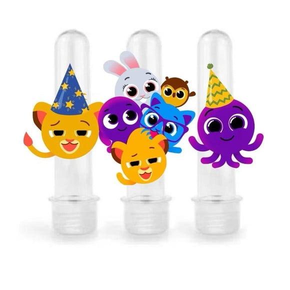 Aplique 8cm para Tubetes Bolofofos- (para Tubete 13cm)