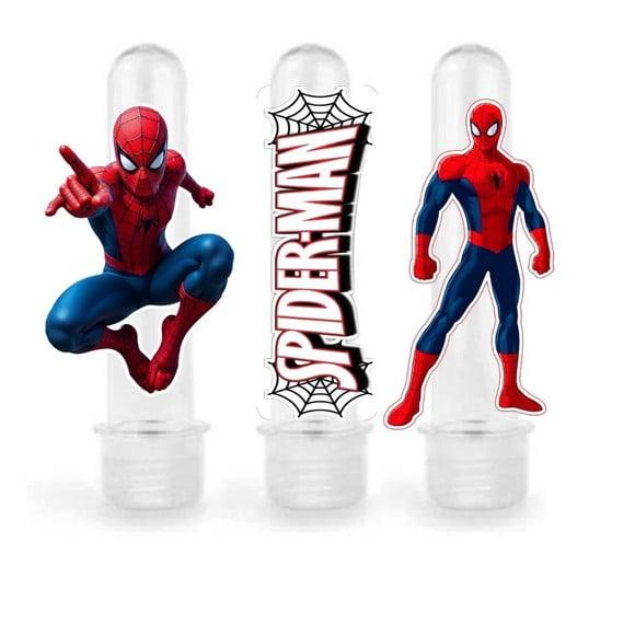 Aplique 8cm para Tubetes Homem Aranha p/ Tubete de 13cm