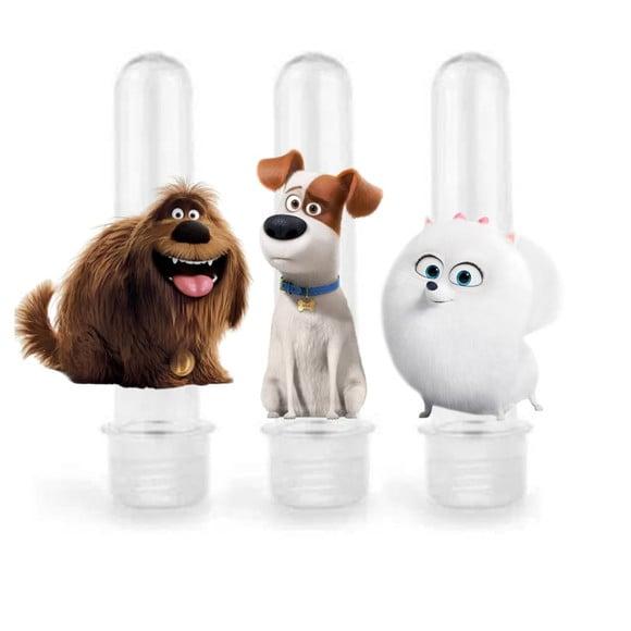 Aplique 8cm para Tubetes Pets a Vida Secreta dos Bichos -