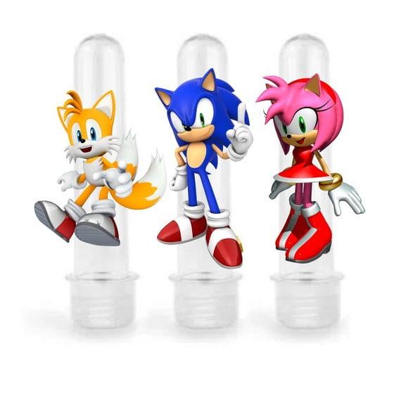 Aplique 8cm para Tubetes Sonic - (para Tubete 13cm)