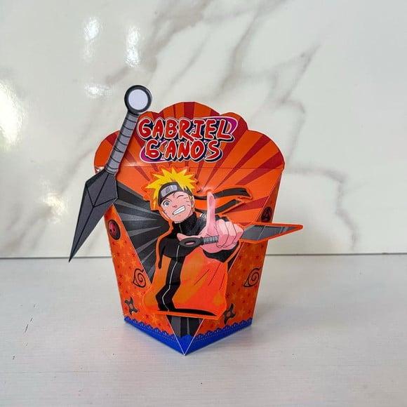 Caixa Coração 3d Naruto