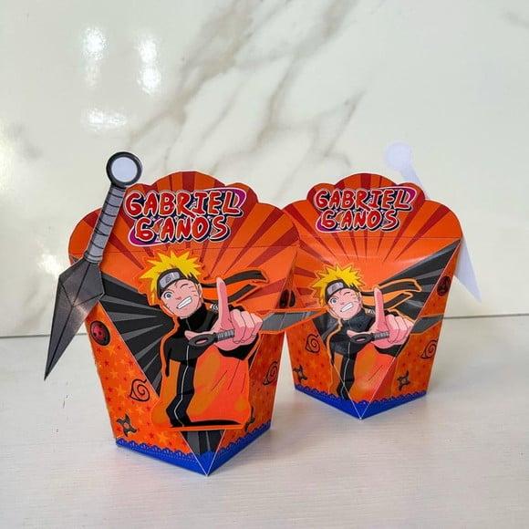 Caixa Coração 3d Naruto
