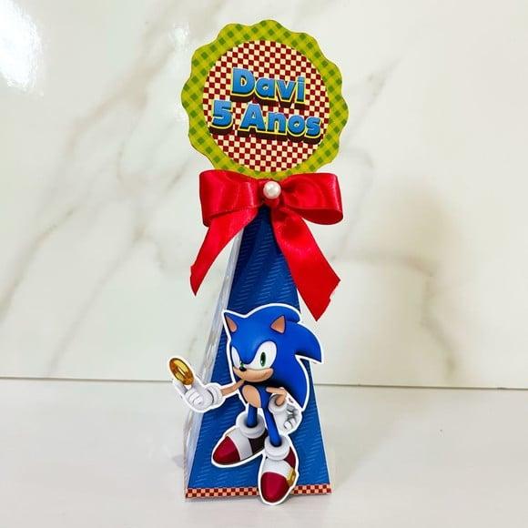 Caixa Pirâmide 3d Sonic