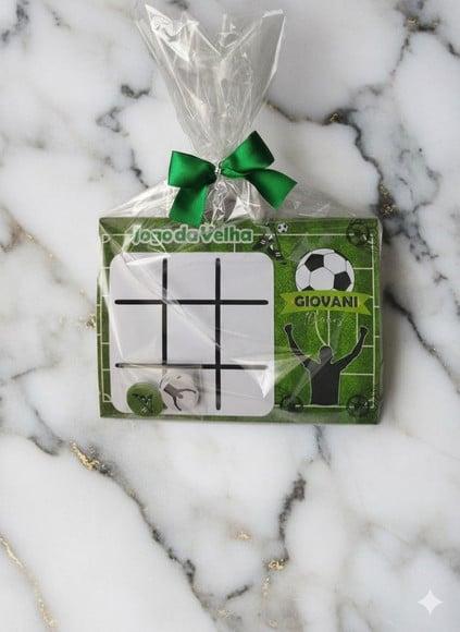 Jogo da Velha Personalizado Futebol Lembrancinha