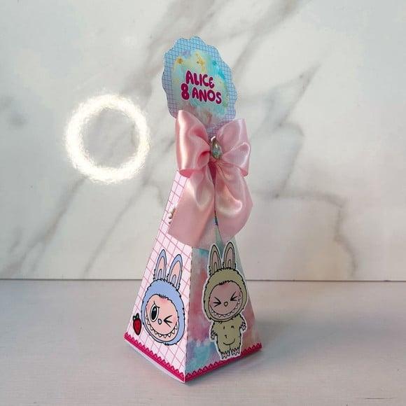 Kit 20 Caixas Lembrancinhas Personalizadas Labubu