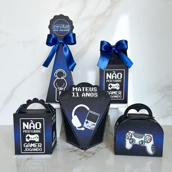 Kit 25 Caixas Personalizadas Vídeo Game Básicas