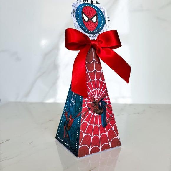 Kit 30 Caixas Personalizadas Homem Aranha Básicas