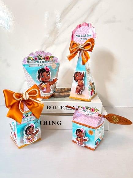 Kit 40 Caixas Moana Baby