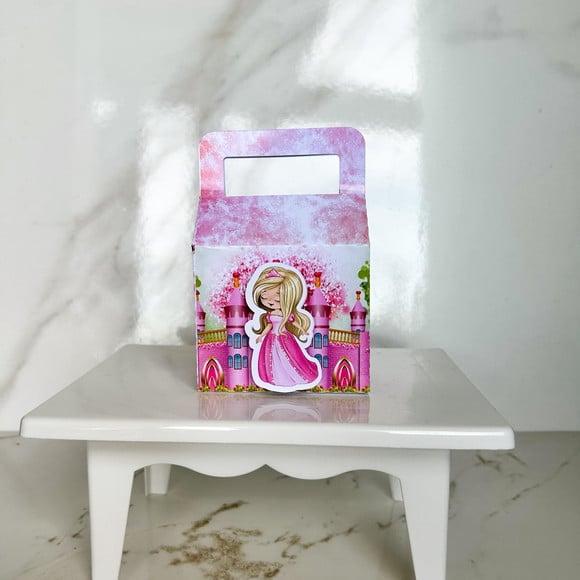 Kit 40 Caixas Lembrancinha Personalizada Princesas Cute Luxo