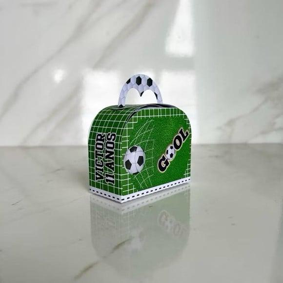 Kit 50 Caixas Personalizadas Futebol Básicas