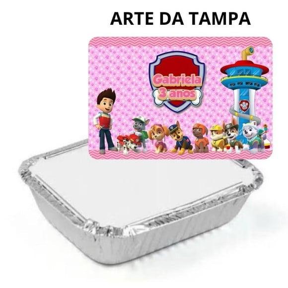 Marmitinha Patrulha Canina Menina Personalizada 220g