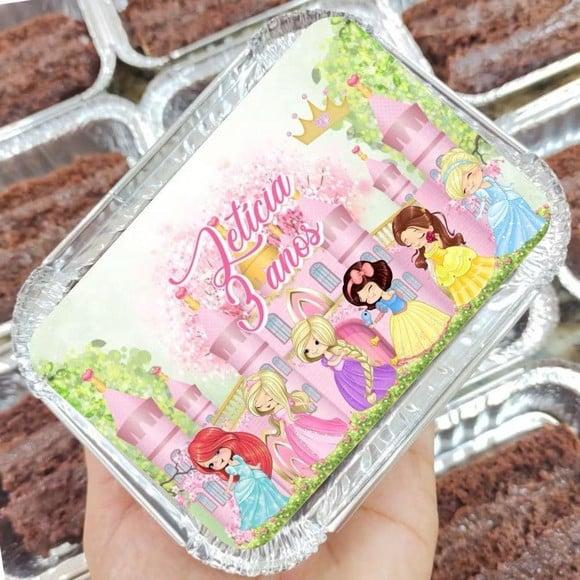 Marmitinha Princesas Cute Personalizada 220g