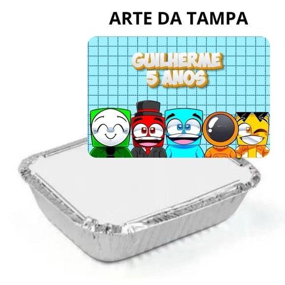 Marmitinha Turma do Problems Personalizada 220g