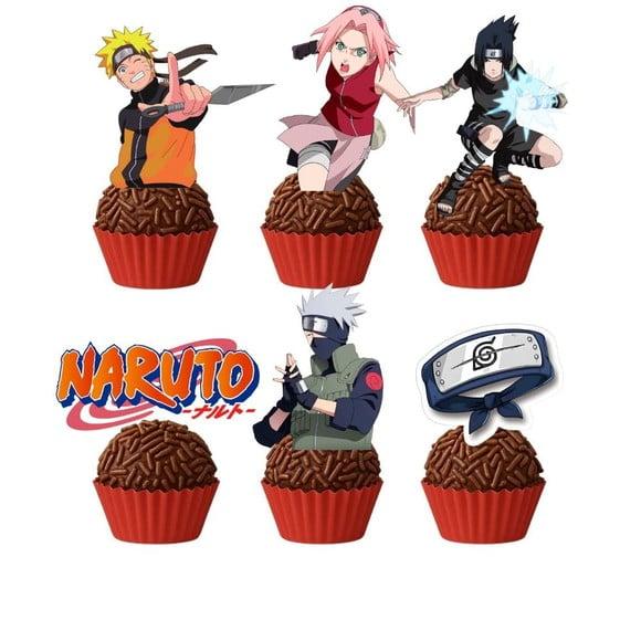 Topper Docinho Naruto- 4cm