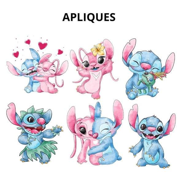 Topper Docinho Stitch e Angel- 4cm