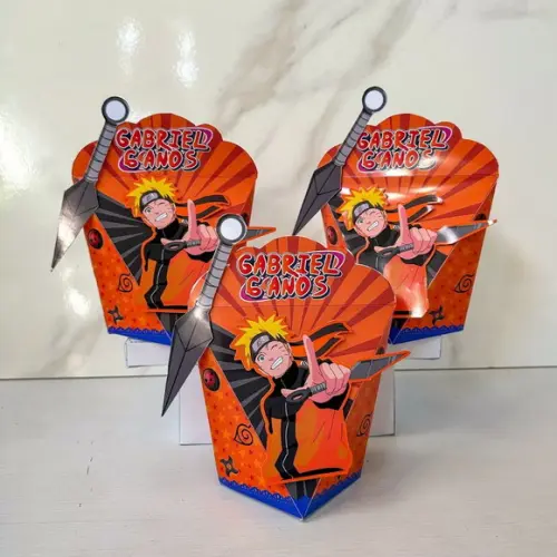 Caixa Coração 3d Naruto