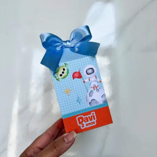 Kit 20 Caixas Personalizadas Astronauta Básicas