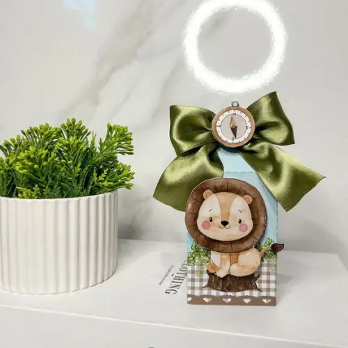 Kit 20 Caixas Safari Baby Aquarela