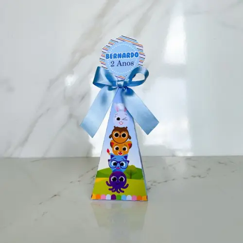 Kit 30 Caixas Personalizadas Bolofofos Menino Básicas