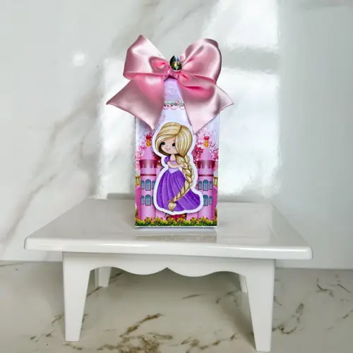 Kit 40 Caixas Lembrancinha Personalizada Princesas Cute Luxo