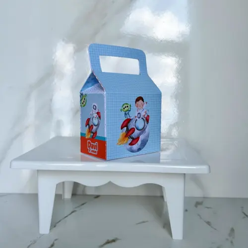 Kit 40 Caixas Personalizadas Astronauta Básicas