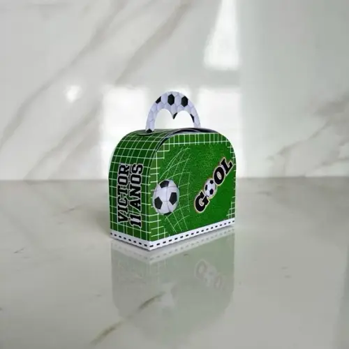 Kit 50 Caixas Personalizadas Futebol Básicas