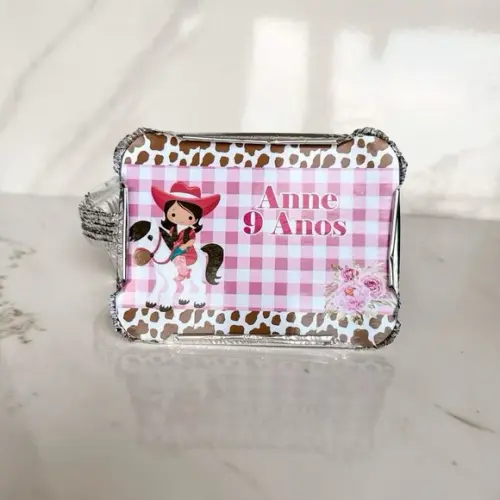 Marmitinha Boiadeira Cowgirls Personalizada 220g