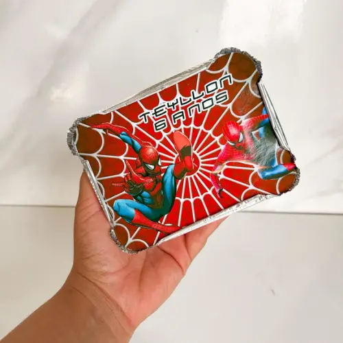 Marmitinha Homem Aranha Personalizada 220g