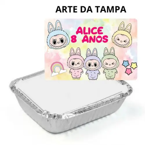 Marmitinha Labubu Personalizada - 200g