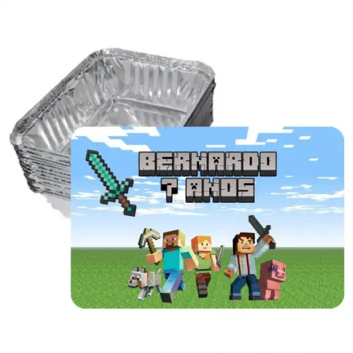 Marmitinha Minecraft Personalizada 220g