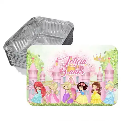 Marmitinha Princesas Cute Personalizada 220g
