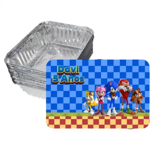 Marmitinha Sonic Personalizada 220g
