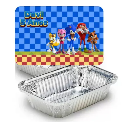 Marmitinha Sonic Personalizada 220g
