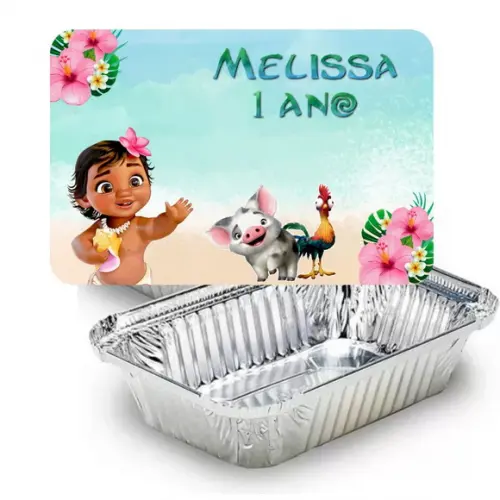 Marmitinha Stitch e Angel Personalizada - 200g