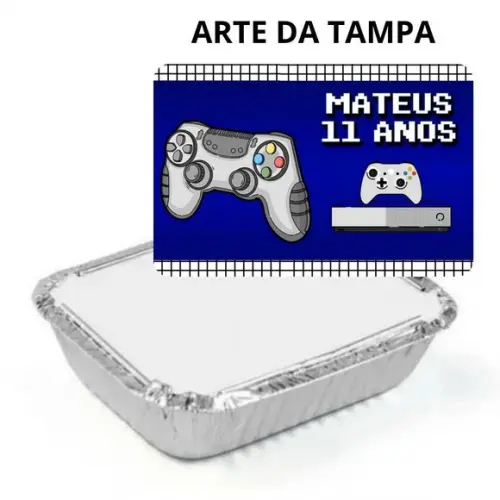 Marmitinha Vídeo Game Personalizada - 200g