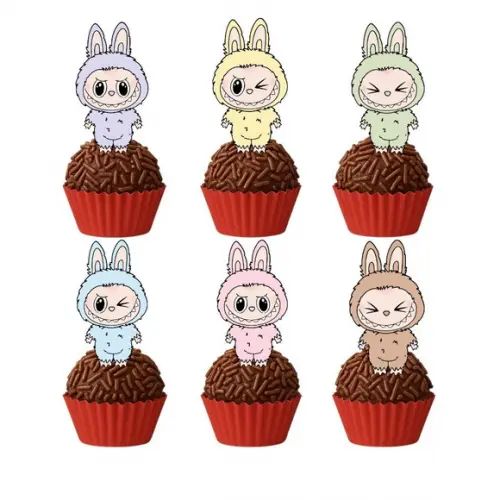 Topper Docinho Labubu- 4cm