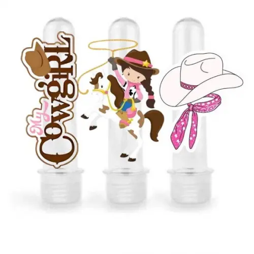 Aplique 8cm para Tubetes Boiadeira (para Tubete de 13cm)