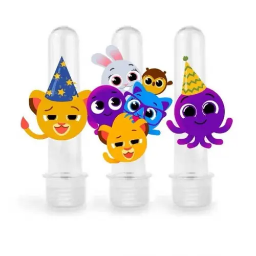 Aplique 8cm para Tubetes Bolofofos- (para Tubete 13cm)