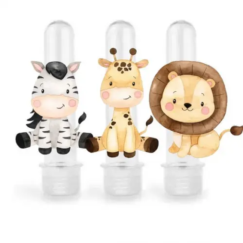 Aplique 8cm para Tubetes Safari- (para Tubete de 13cm)