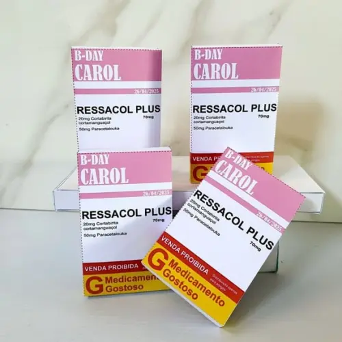 Caixa Personalizada Kit Ressaca