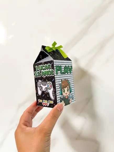 Caixa Milk Video Game Gamer Basico