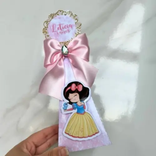Kit 20 Caixas Lembrancinha Personalizada Princesas Semi Luxo