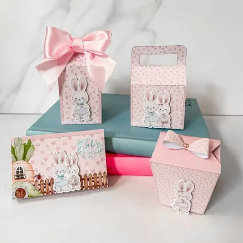 Kit 20 Caixas Personalizadas Páscoa