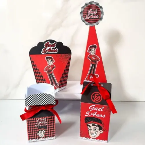 Kit 20 Caixas Personalizadas Enaldinho Básicas