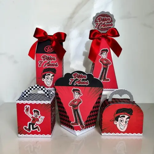 Kit 25 Caixas Personalizadas Enaldinho Básicas