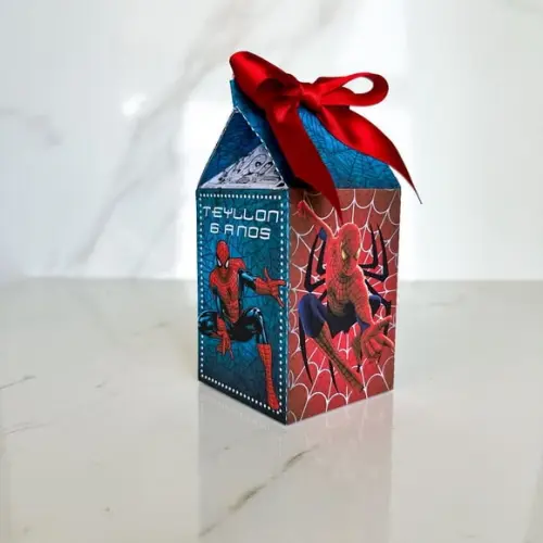 Kit 25 Caixas Personalizadas Homem Aranha Básicas