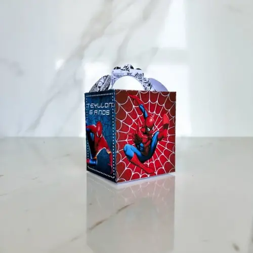 Kit 25 Caixas Personalizadas Homem Aranha Básicas