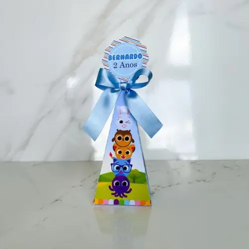 Kit 30 Caixas Personalizadas Bolofofos Menino Básicas