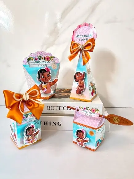 Kit 40 Caixas Moana Baby